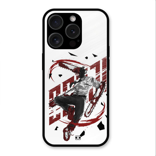 Chainsawman Typo iPhone 15 Pro  Case – Premium PrintShield Mobile Cover