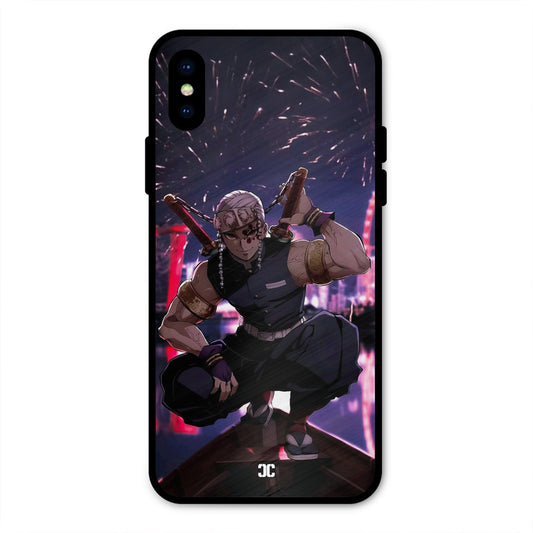 Tengen Uzui iPhone X Mobile Back Cover - Anime PrintShield Case