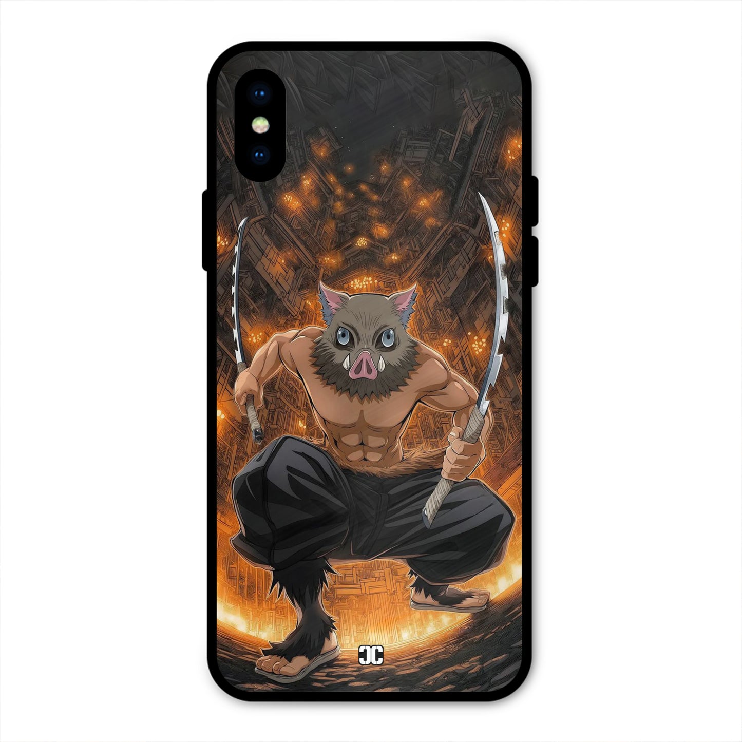 Inosuke Rage iPhone X  Case – Premium PrintShield Mobile Cover