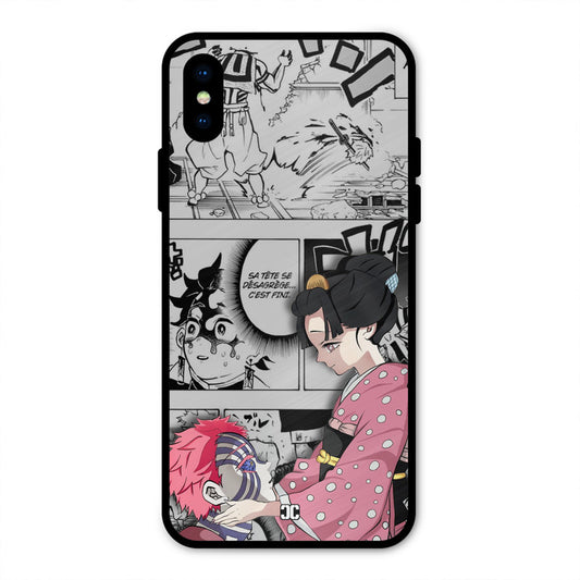 Akaza Love iPhone X Mobile Back Cover - Anime PrintShield Case