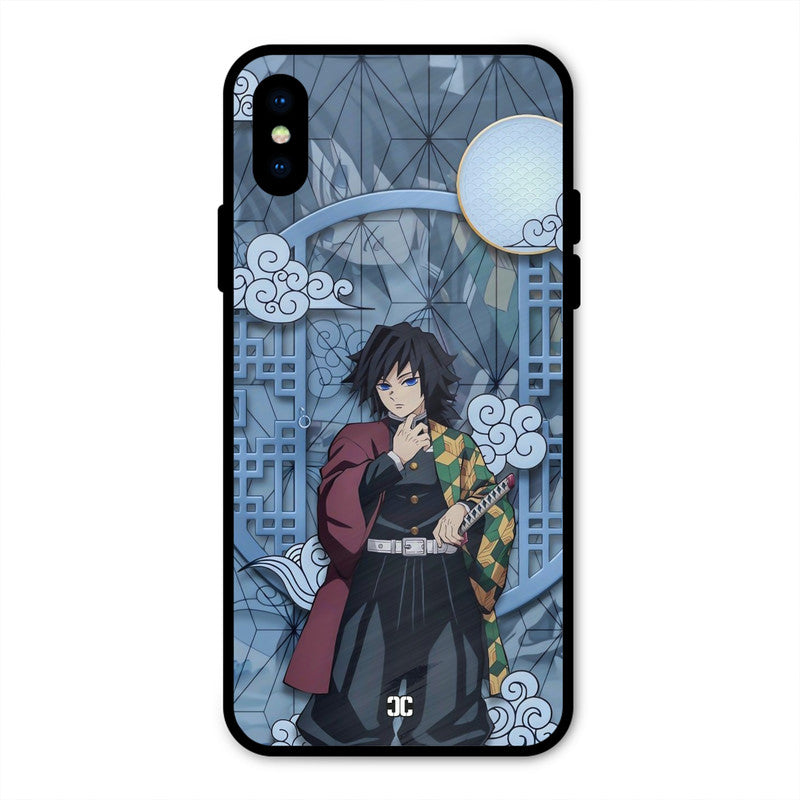 Giyu Tomioka iPhone X Mobile Back Cover - Anime PrintShield Case