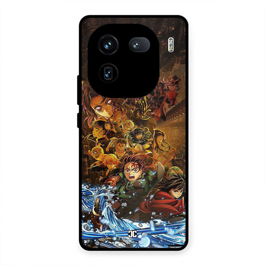 Demon Slayers iQOO 12 Mobile Back Cover - Anime PrintShield Case