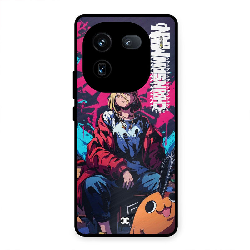 Puchita with Power iQOO 12 Mobile Back Cover - Anime PrintShield Case