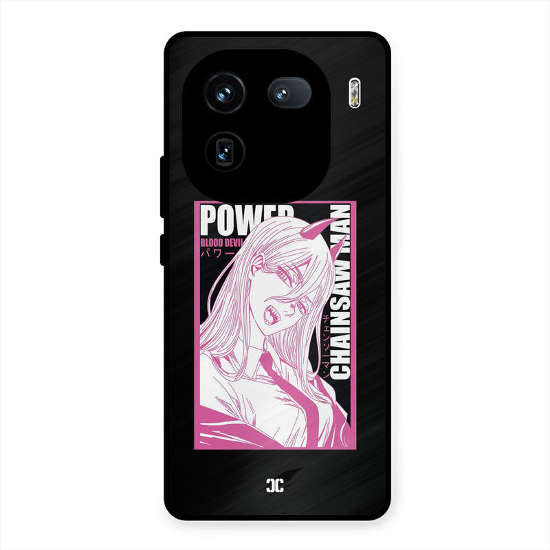 Blood Devil Power iQOO 12 Mobile Back Cover - Anime PrintShield Case