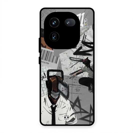 Denji Rage iQOO 12 Mobile Back Cover - Anime PrintShield Case