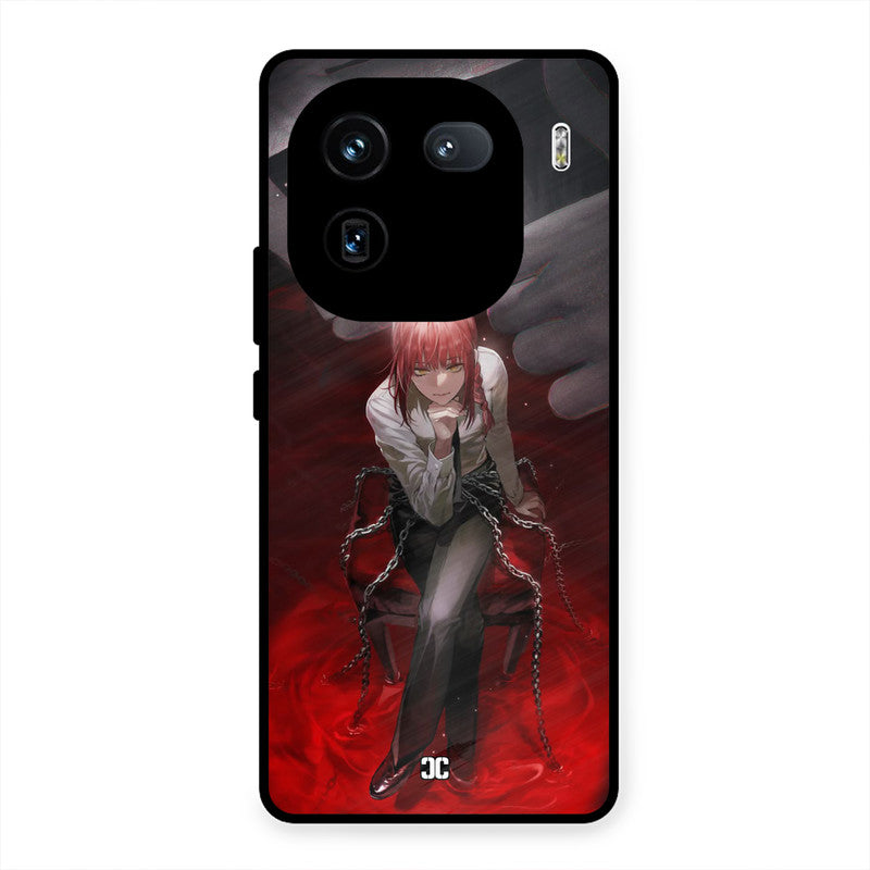 Makima Chains iQOO 12 Mobile Back Cover - Anime PrintShield Case