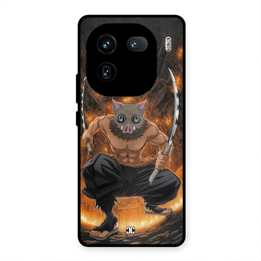 Inosuke Rage iQOO 12 Mobile Back Cover - Anime PrintShield Case