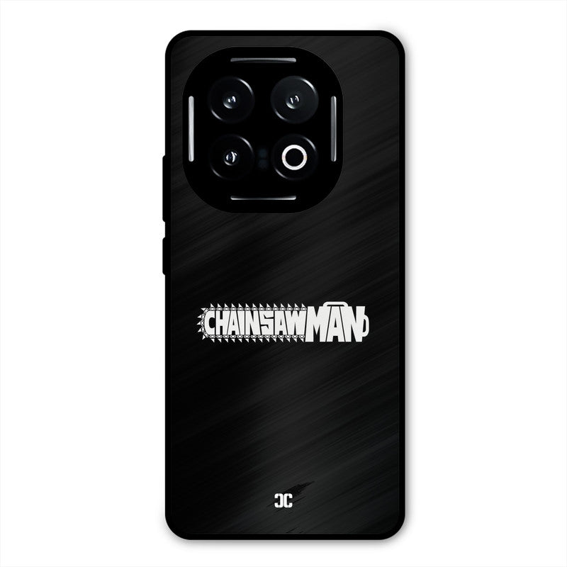 Chainsaw Logo iQOO 13 Mobile Back Cover - Anime PrintShield Case