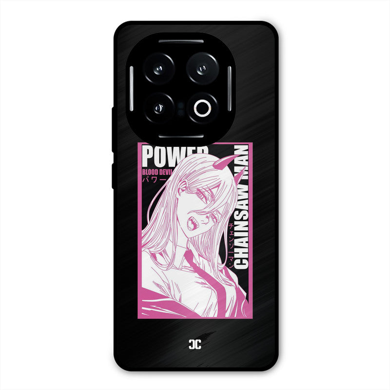 Blood Devil Power iQOO 13 Mobile Back Cover - Anime PrintShield Case