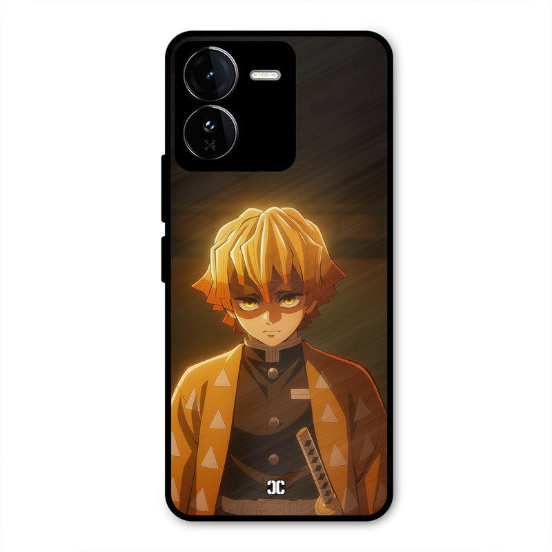 Thunderboy Zenitsu iQOO Z9 Mobile Back Cover - Anime PrintShield Case