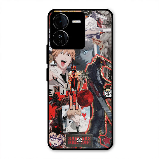Denji Thoughts iQOO Z9 Mobile Back Cover - Anime PrintShield Case