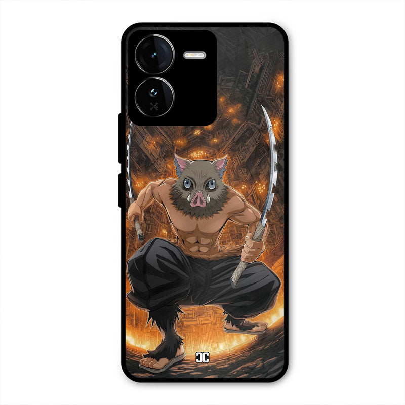 Inosuke Rage iQOO Z9 Mobile Back Cover - Anime PrintShield Case