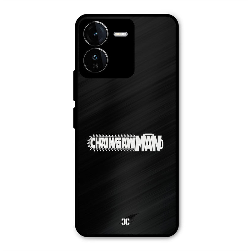 Chainsaw Logo iQOO Z9 Mobile Back Cover - Anime PrintShield Case