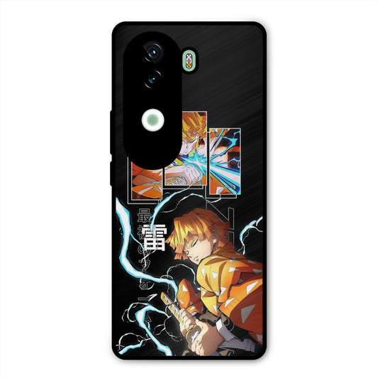 Aggressive Zenitsu iQOO Z9s Mobile Back Cover - Anime PrintShield Case