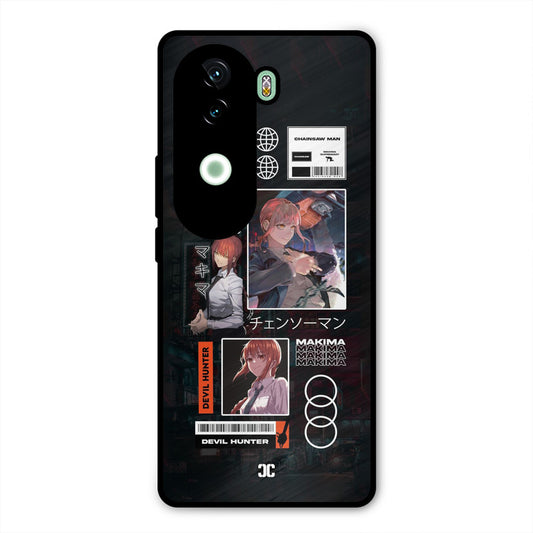 Devil Hunter Makima iQOO Z9s Mobile Back Cover - Anime PrintShield Case