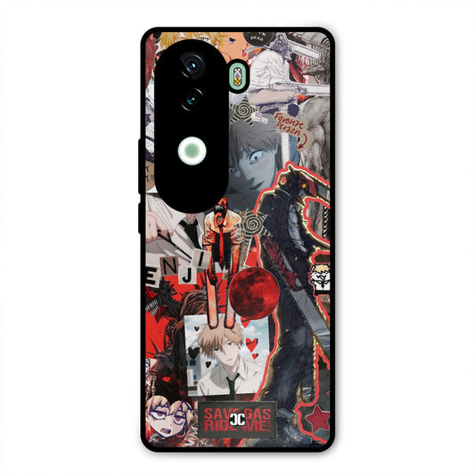 Denji Thoughts iQOO Z9s Mobile Back Cover - Anime PrintShield Case