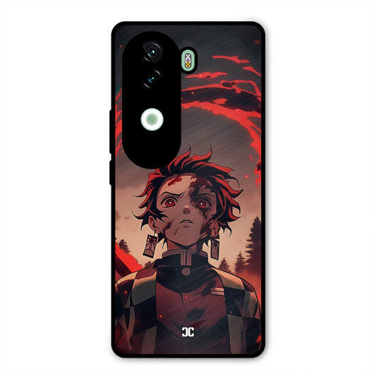 Raging Tanjiro iQOO Z9s Mobile Back Cover - Anime PrintShield Case