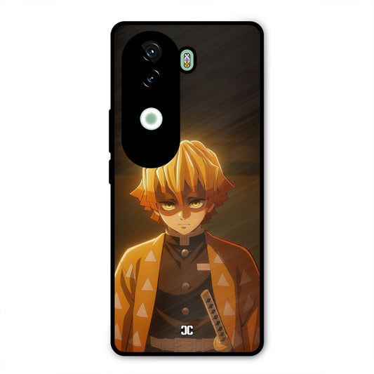 Thunderboy Zenitsu iQOO Z9s Mobile Back Cover - Anime PrintShield Case