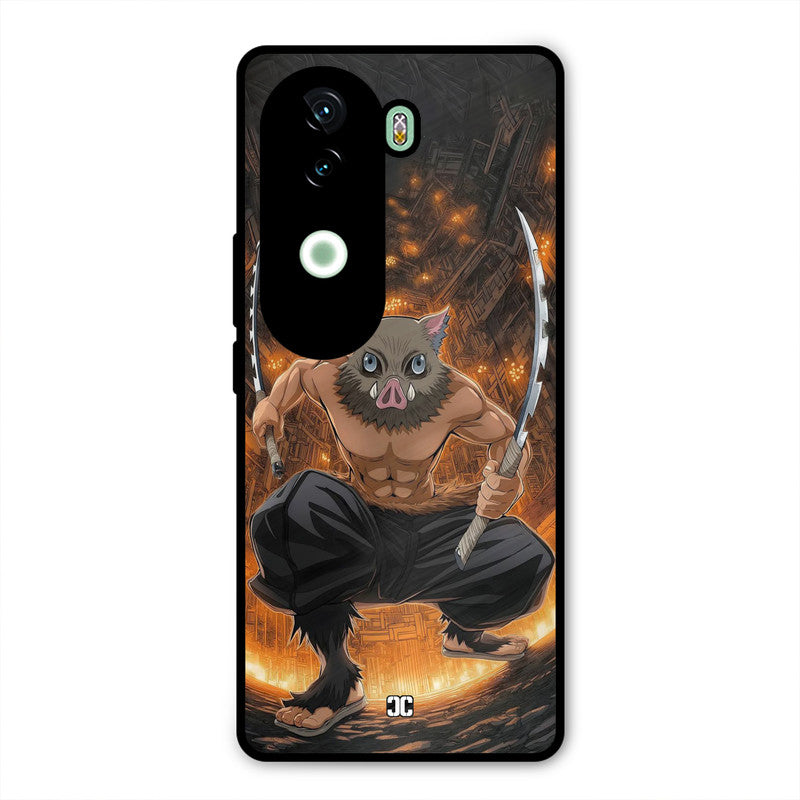 Inosuke Rage iQOO Z9s Mobile Back Cover - Anime PrintShield Case