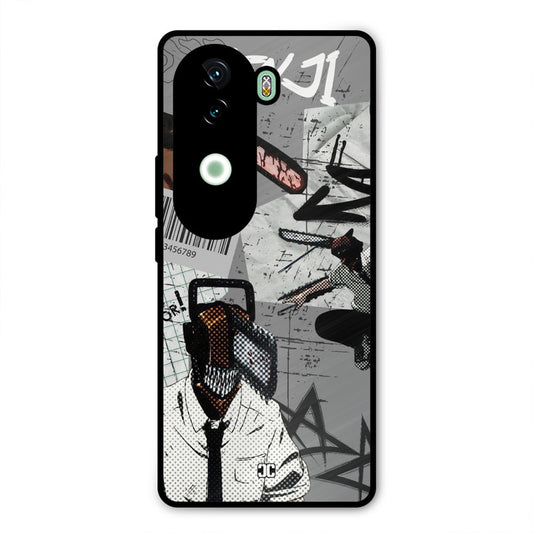 Denji Rage iQOO Z9s Mobile Back Cover - Anime PrintShield Case