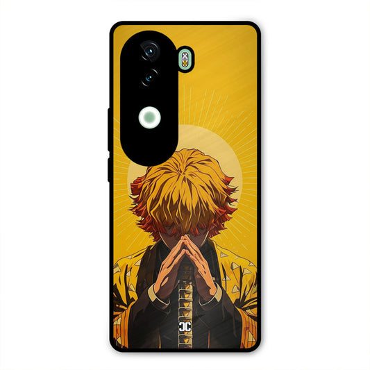 Calm Zenitsu iQOO Z9s Mobile Back Cover - Anime PrintShield Case