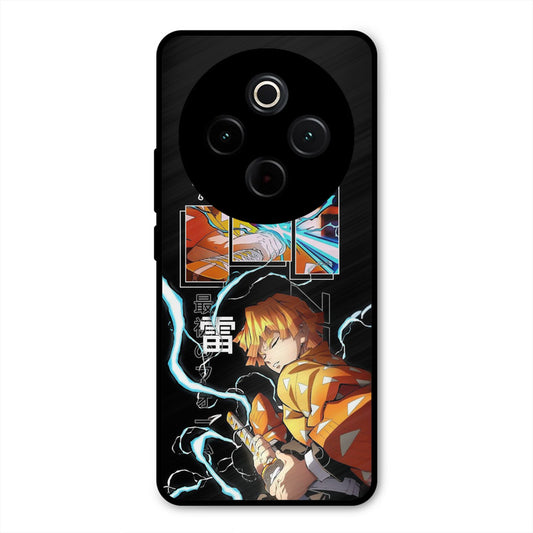 Aggressive Zenitsu iQoo Z10 Mobile Back Cover - Anime PrintShield Case