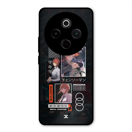 Devil Hunter Makima iQoo Z10 Mobile Back Cover - Anime PrintShield Case