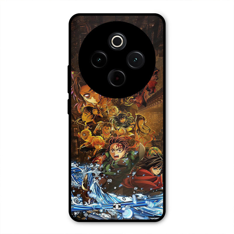 Demon Slayers iQoo Z10 Mobile Back Cover - Anime PrintShield Case