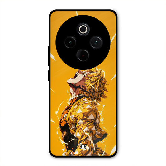 Shouting Zenitsu iQoo Z10 Mobile Back Cover - Anime PrintShield Case