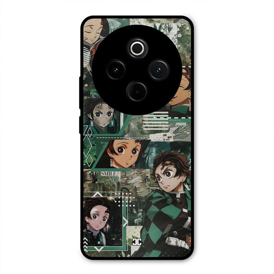 Tanjiro Thoughts iQoo Z10 Mobile Back Cover - Anime PrintShield Case