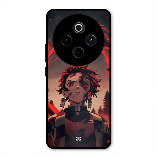 Raging Tanjiro iQoo Z10 Mobile Back Cover - Anime PrintShield Case