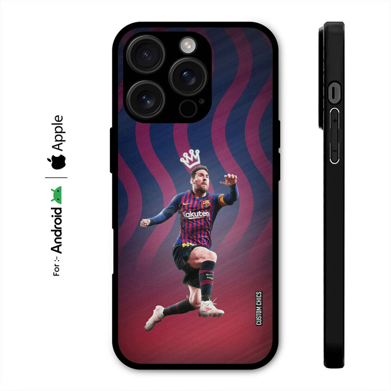 King Messi Case – Premium PrintShield Mobile Cover